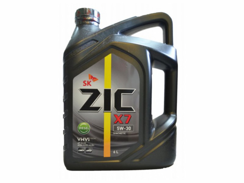 ZIC X7 DIESEL 5W30 синт   6л