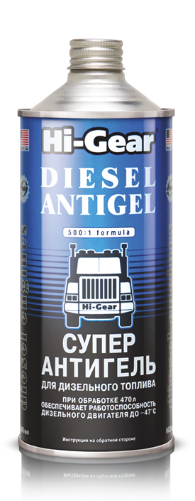 HG3427R Суперантигель для дизтоплива DIESEL ANTIGEL (на 500мл) 946мл