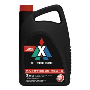 Антифриз X-Freeze Red (красный)  3кг Дзержинск