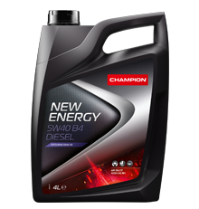 CHAMPION NEW ENERGY 5W40 B4 DIESEL SN/CF 4л синт