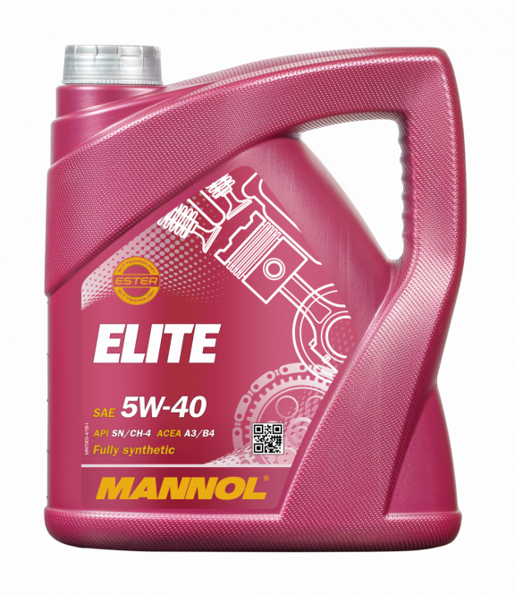 MANNOL ELITE 5w40 синт   4л