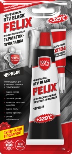 Герметик-прокладка FELIX (черн.) 85г