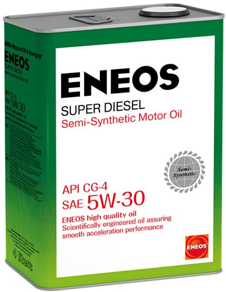 ENEOS SUPER DIESEL CG-4  5W30 4л (п/синт)