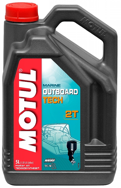 MOTUL Outboard Tech 2T 5л (п/синт)