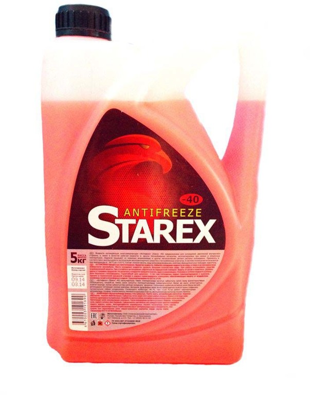 Антифриз STAREX Red 5кг