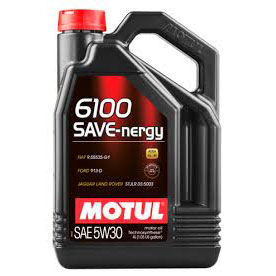 MOTUL 6100 SAVE-NERGY 5W30 5л (синт)  A5/B5,913D,JAGUAR LAND ROVER