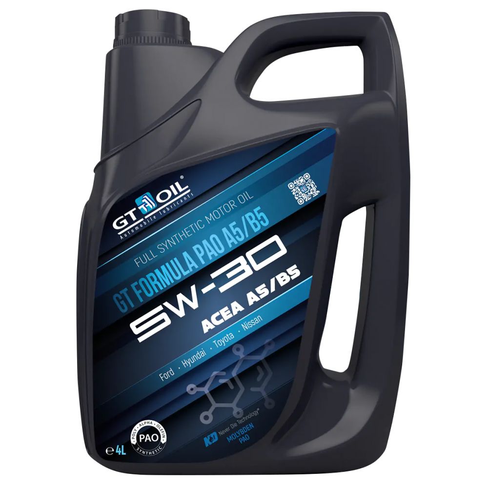 GT OIL Formula PAO A5/B5 5W30 SL/CF 4л