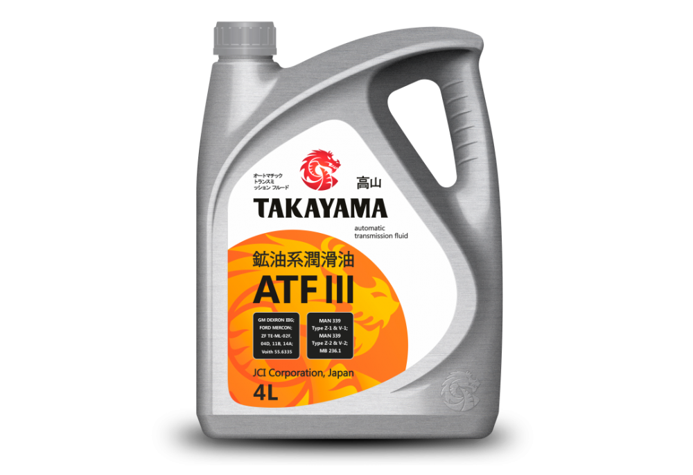 TAKAYAMA  ATF III  4л (пластик)