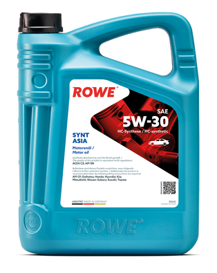 ROWE HIGHTEC SYNT ASIA 5W30 4л (синт)