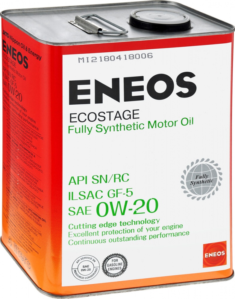 ENEOS ECOSTAGE SN 0W20 4л