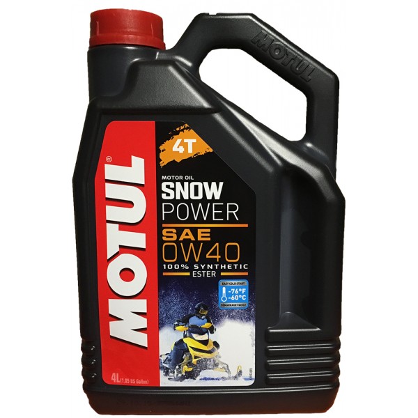 MOTUL Snowpower 4T 0W40 4л (синт)