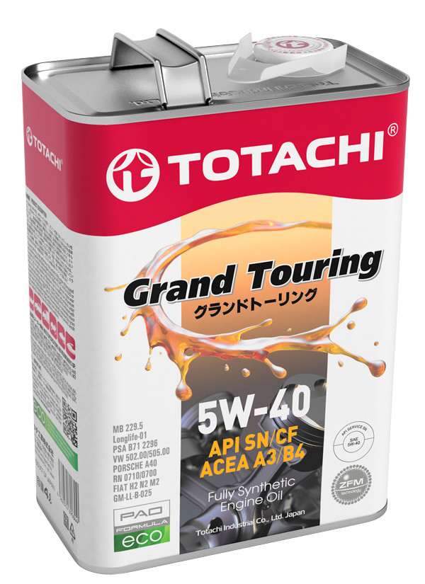 TOTACHI Grand Touring 5W40 4л (синт) 11904