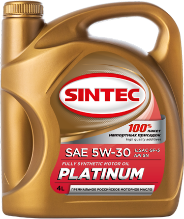Sintec Платинум 7000 5W30 ILSAC GF-6 (синт)  4л